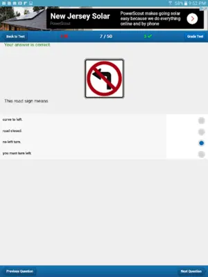 South Dakota Driving Test android App screenshot 3