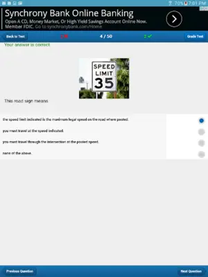 South Dakota Driving Test android App screenshot 1